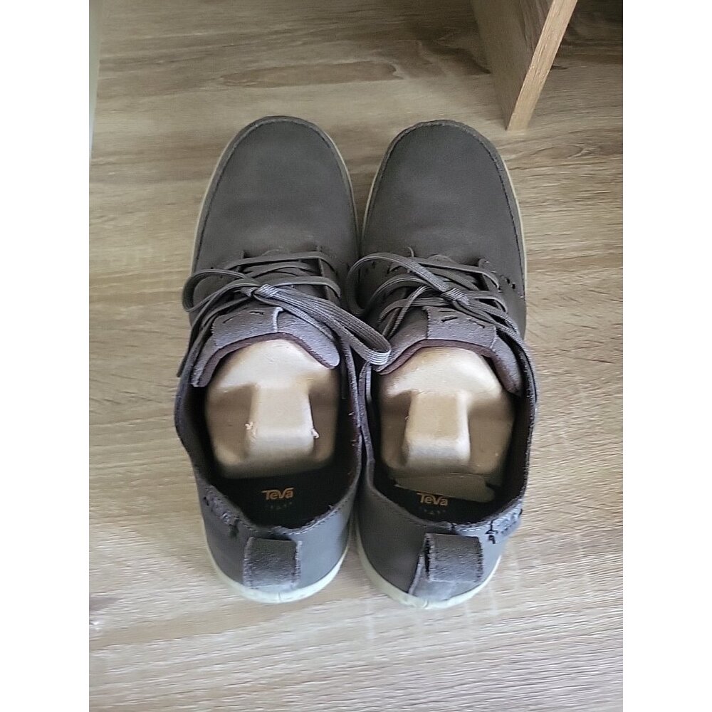 Men’s Shoe Teva M Canyon Life Leather Shoes Loafer Causal Gray Size 11.5 - Picture 7 of 10